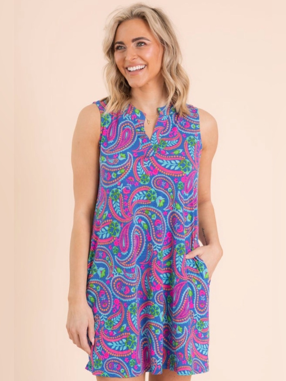 Women’s Dear Scarlett Paisley Print Dress